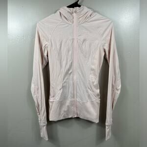 Lululemon Dance Studio Reversible Jacket Size 6 - Blush Pink
